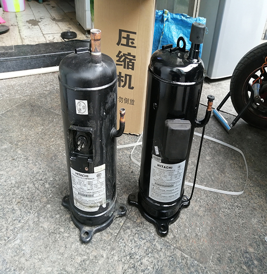 龙港中央空调压缩机的更换维修